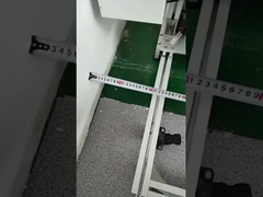 Distancia entre la pista de la máquina de pintura de paredes y la pared