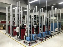 The print head of the wall painting machine can be extended and retracted