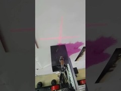 The starting position is printed by the wall painting machine