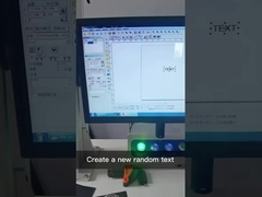 Adjust the focal length of the marking machine