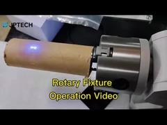 Operation of the marking machine's rotating tooling
