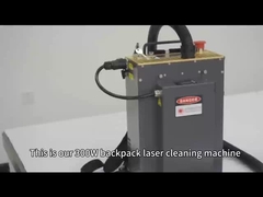 Backpack laser cleaning machine